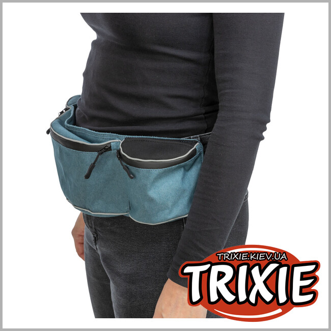 ТРИКСИ Украина - Сумка на пояс Trixie 32301 "Baggy Belt", ремень:62-125см