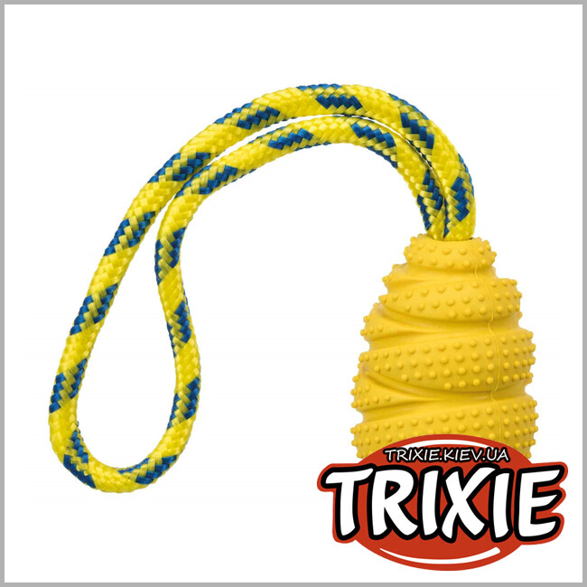 ТРИКСИ Украина - Прыгун на канате TRIXIE (резина, 7 см/25 см)