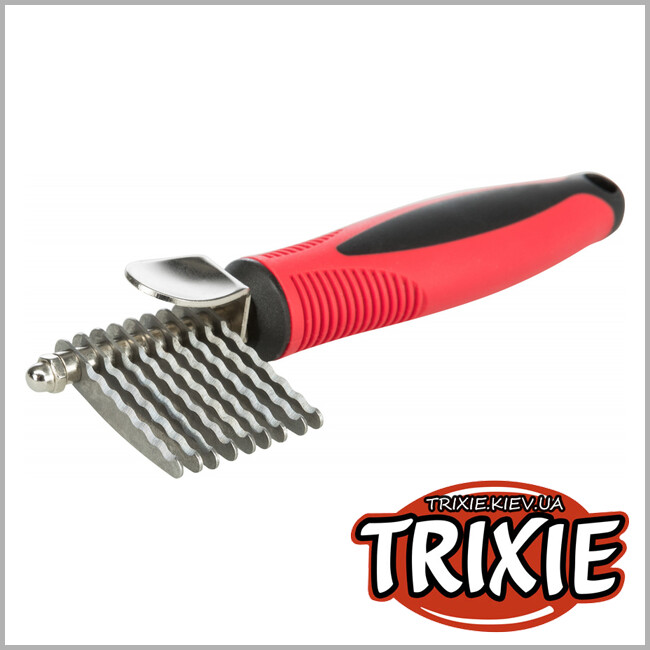 ТРИКСИ Украина - Расчёска-распутыватель меха для собак Trixie