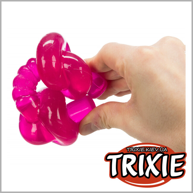 ТРИКСИ Украина - TRP Апорт с узлами Trixie Bungee Knot  (TRP резина 17см)