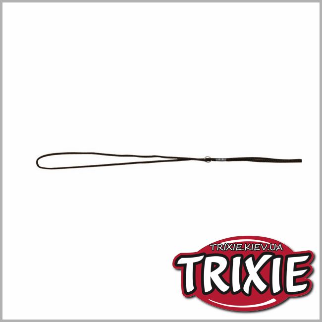 ТРИКСИ Украина - Поводок для собак TRIXIE  выставочный (Цвет:черный, размер:1,25м/3мм, нейлон)