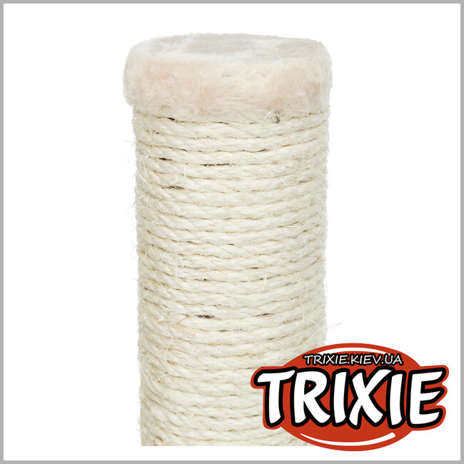ТРІКСІ Україна - Кігтеточка дряпка на підставціTrixie Parla Scratching Post (бежева 62cm)