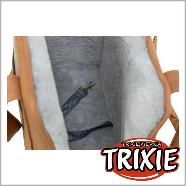 ТРИКСИ Украина - Сумка-переноска для собак Trixie 28848 "Evelyn", 40х30х20см, коричневый/серый