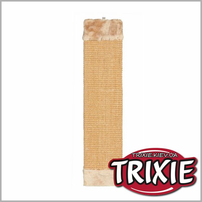 ТРІКСІ Україна - Кігтеточка для кішки TRIXIE (сизаль/плюш 15*62см коричнева)