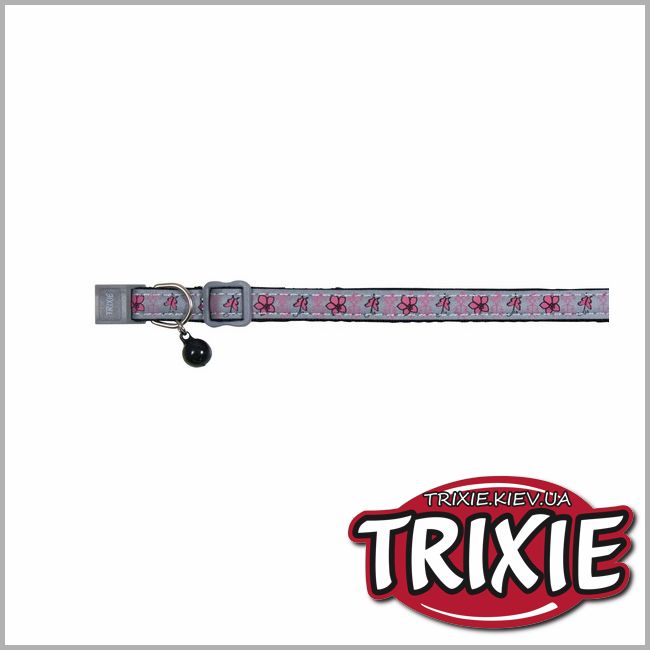 ТРИКСИ Украина - Ошейник  с отражателем  Trixie Collar  Reflecting  (с колокольчиком)