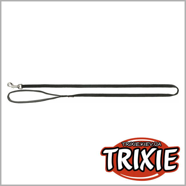 ТРІКСІ Україна - Повідець Premium-TRIXIE (L-XXL: 1.00м/30мм, чорний)