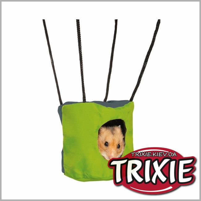 ТРИКСИ Украина - Домик-норка  TRIXIE - для хомяка, шуршащий (10 х 9 см, цвета разные)