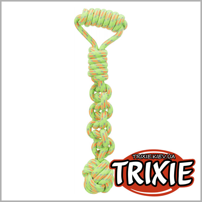 ТРІКСІ Україна - Ігровий канат із вузлом TRIXIE (8/38см)