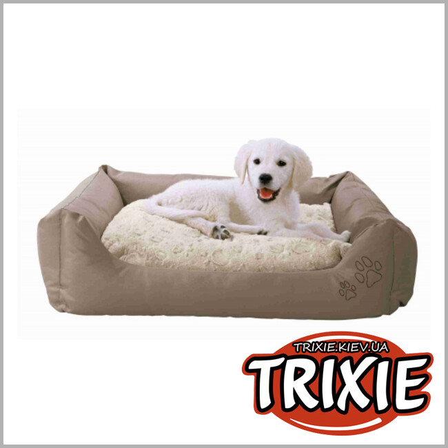 ТРИКСИ Украина - Лежак Drago Cosy-TRIXIE (110 × 95 см, серый/беж)
