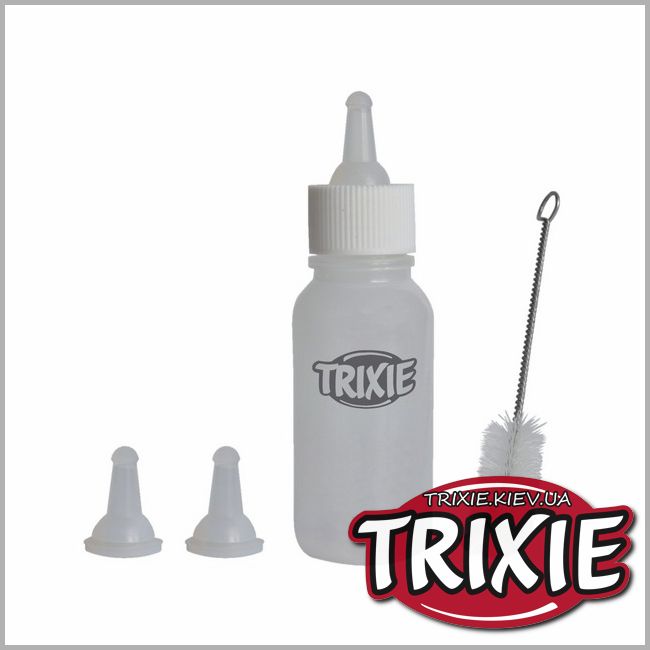 ТРИКСИ Украина - Набор для кормления  Trixie Suckling Bottle Set (57ml)
