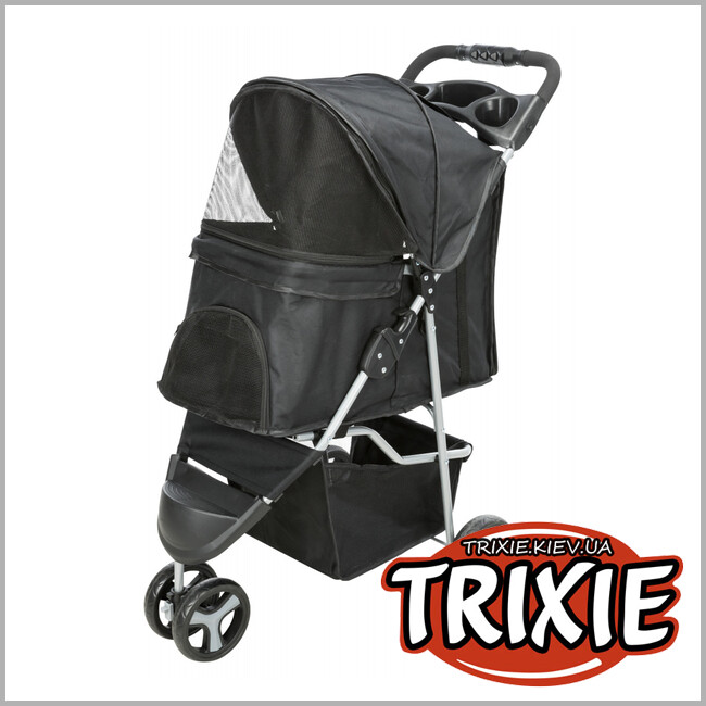 ТРИКСИ Украина - Коляска для животных Trixie Buggy (47*100*80см, до 11кг)