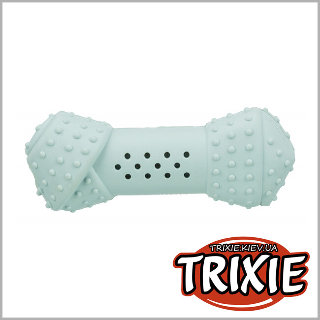 ТРИКСИ Украина - Косточка охлаждающая Trixie Junior Cooling Bone  (каучук 10см)