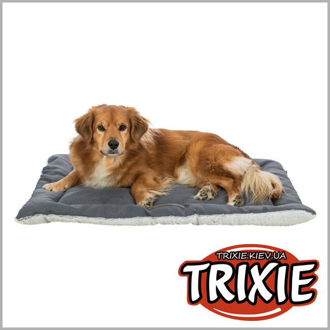 ТРИКСИ Украина - Коврик для лежания Farello TRIXIE (бело-серый, 110х75 cm)