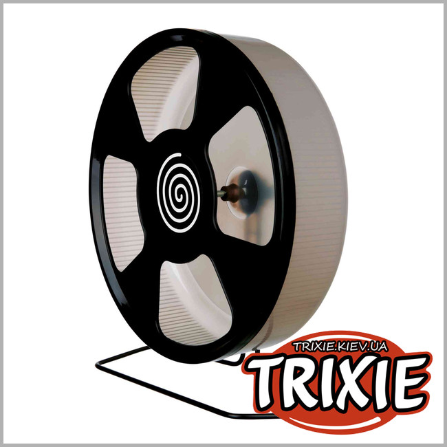 ТРІКСІ Україна - Пластикове колесо для вправ Trixie Exercise Wheel (Розмір: 28см)