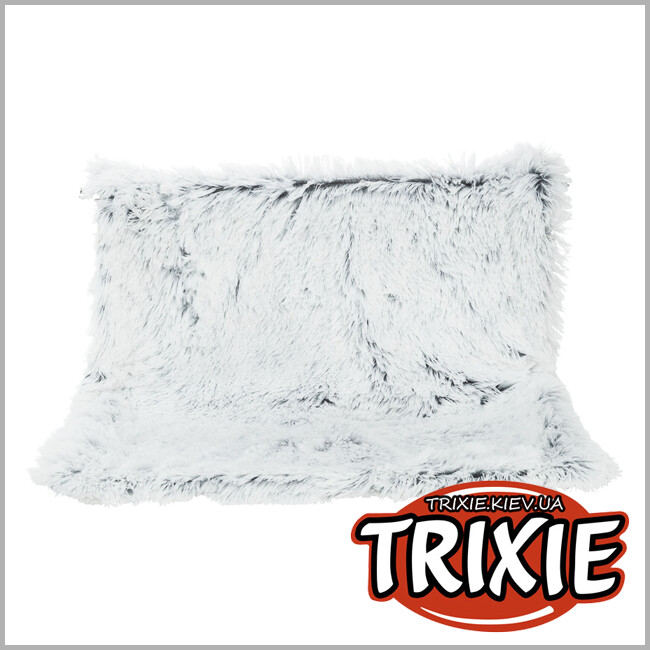 ТРИКСИ Украина - Гамак Trixie 43145 на радиатор "Harvey" (плюш), 45х26х31см, бело-черный.