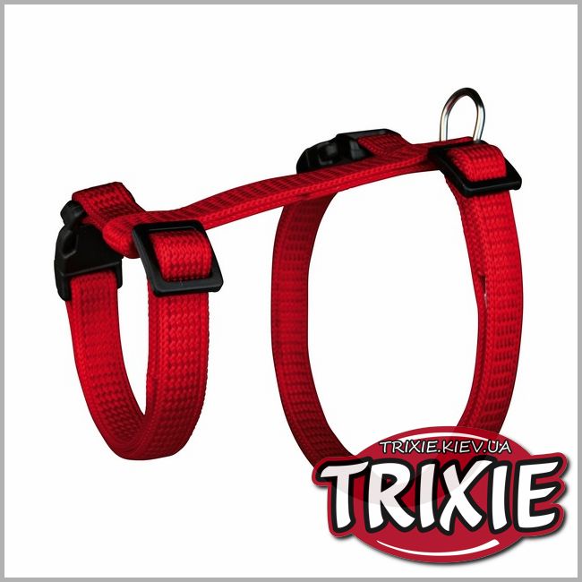 ТРІКСІ Україна - Шлейка з повідцем для кроликів TRIXIE (25-44 х 1,25 см/10 мм)