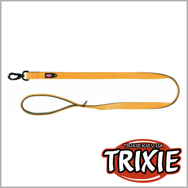 ТРИКСИ Украина - Поводок Experience-TRIXIE (Размер: 1м/20мм, жёлтый, нейлон)
