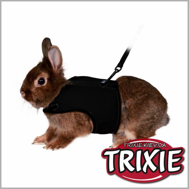 ТРИКСИ Украина - Шлейка-жилетка с поводком для грызунов TRIXIE (Для кроликов)