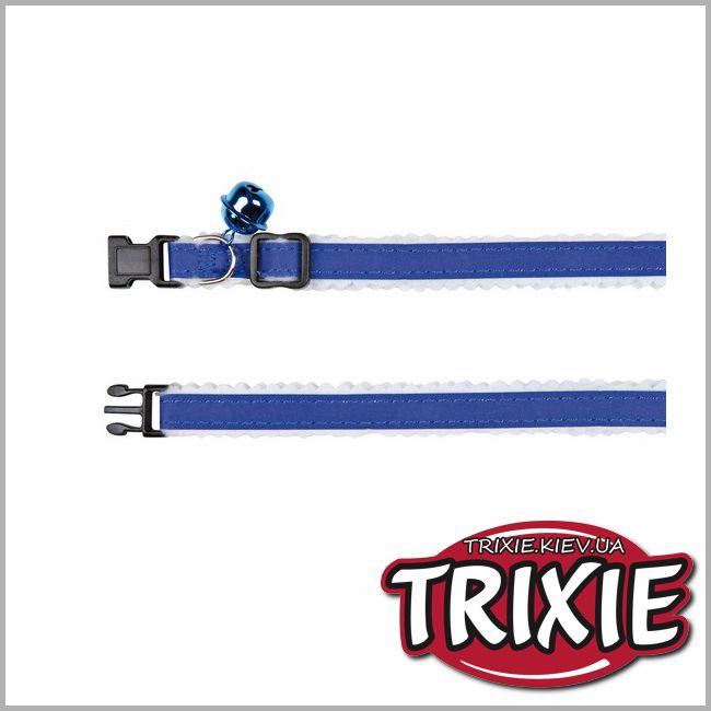 ТРИКСИ Украина - Ошейник для кошки TRIXIE - с отражателем, пластик