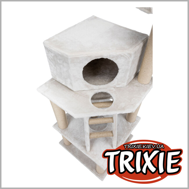 ТРІКСІ Україна - Будиночок-драпак Trixie 44810 "Marlena", 151см,світло-сірий