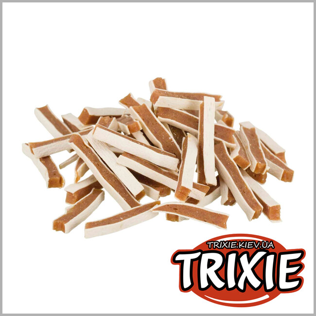 ТРИКСИ Украина - Лакомство для собак Trixie 31547 PREMIO Fish Rabbit Stripes кролик/рыба 100г