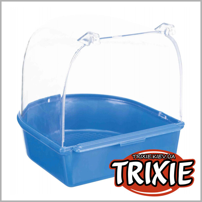 ТРИКСИ Украина - Купалка для птиц TRIXIE, полукруг (14 × 14 × 15 см)