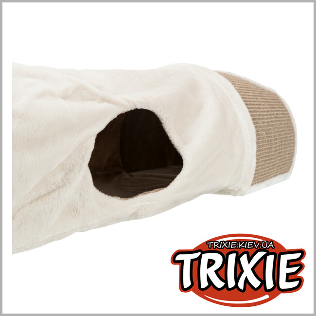 ТРИКСИ Украина - Домик тоннель  Trixie Scratching Tunnel (плюш 30*38*110cm)