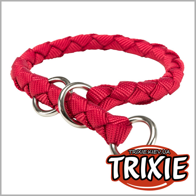 ТРИКСИ Украина - Ошейник-удавка для животных Trixie 144303 "Cavo",S: 30-36см/12мм, красный
