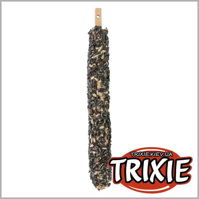 ТРИКСИ Украина - Кормовая планка для птиц Trixie 50681 с семенами подсолнечника 30 см