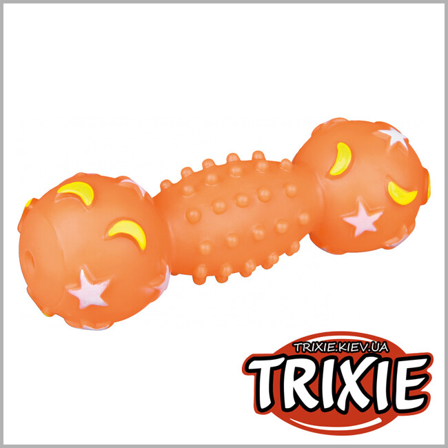 ТРИКСИ Украина - Светящаяся гантель для собак TRIXIE (18 см)