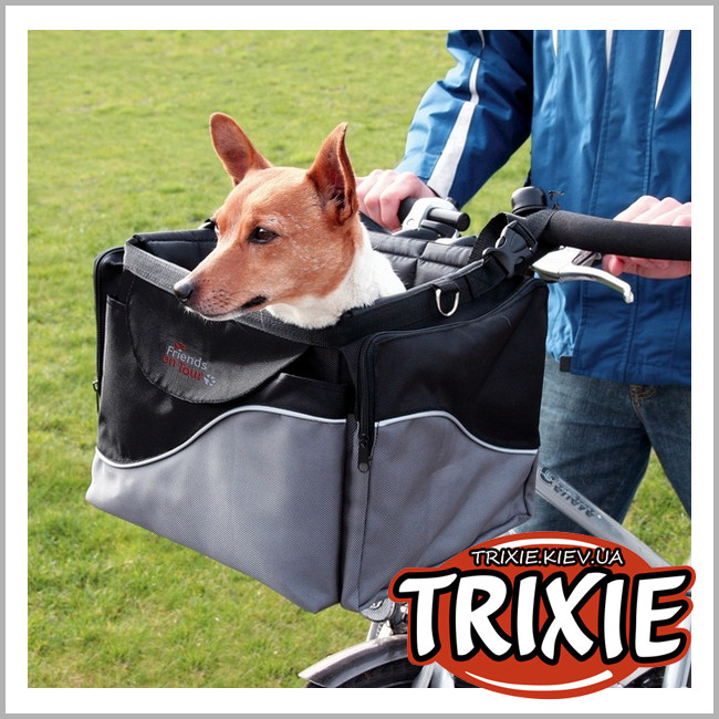 ТРИКСИ Украина - Сумка-перевозка велосипедная для собак TRIXIE