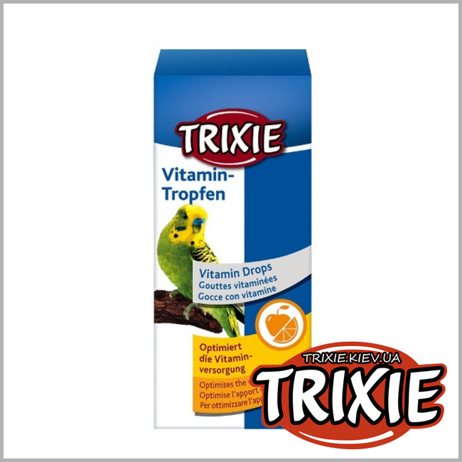 ТРИКСИ Украина - Витаминные капли для птиц TRIXIE