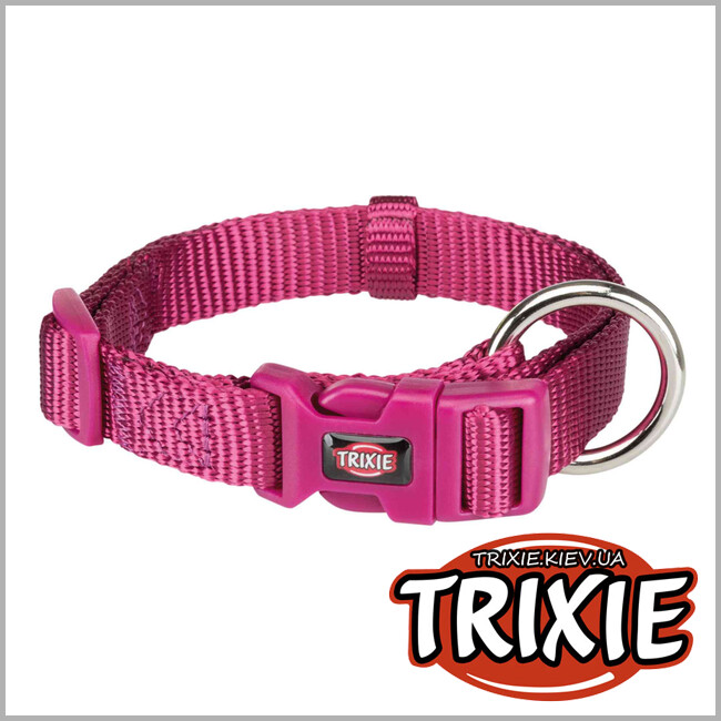 ТРИКСИ Украина - Ошейник Premium-TRIXIE (30–45см/15мм, лиловый)