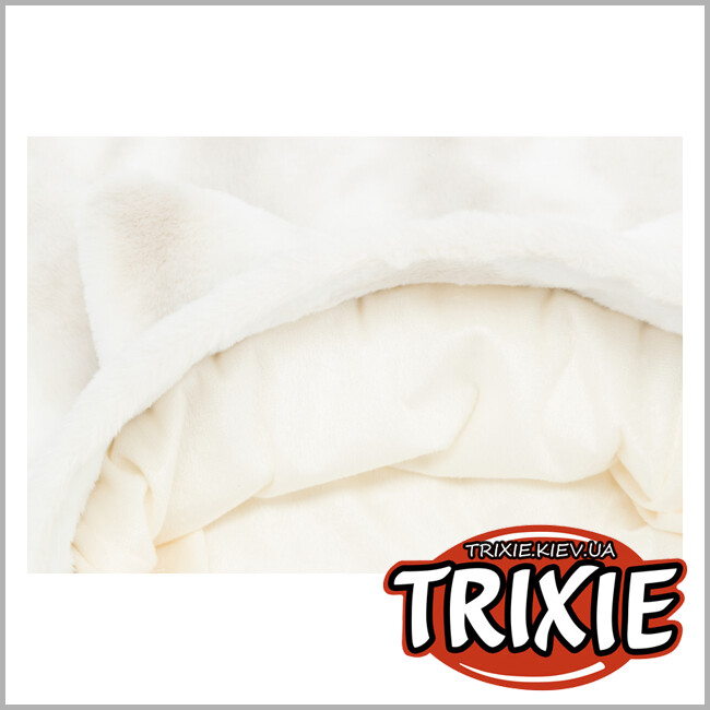 ТРИКСИ Украина - Лежак-пещера Nelli-TRIXIE (34х23х55см, белый/серо-коричневый)