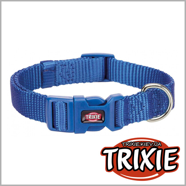 ТРИКСИ Украина - Ошейник Premium-TRIXIE (S: 25–40см/15мм, синий)
