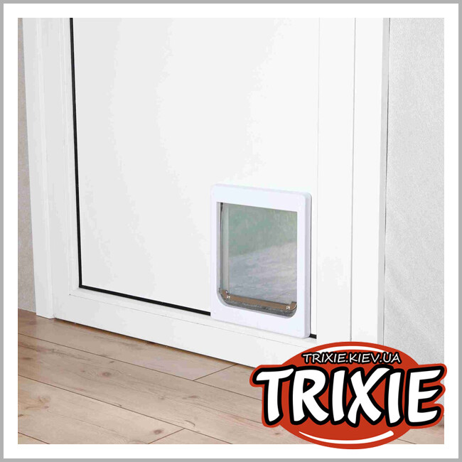 ТРИКСИ Украина - Дверца для животных Trixie 3877 Free Dog 2-Way Flap + тоннельный элемент XS-S 25*29 см