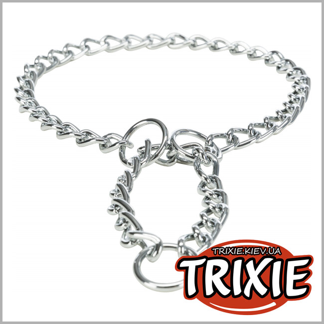 ТРИКСИ Украина - Ошейник цепь-полуудавка TRIXIE однорядная (Размер: 55см/4мм)