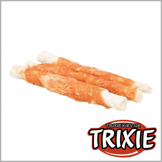 ТРИКСИ Украина - Жевательный рулет Denta Fun Chicken Chewing Roll Trixie (курица/12 см/11 г)