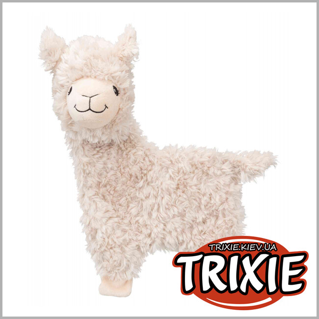 ТРИКСИ Украина - Лама Trixie Dangling Lama(плюш шуршащая  40 см)