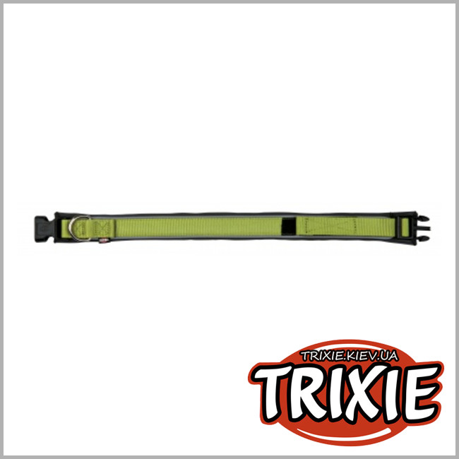 ТРИКСИ Украина - Ошейник для собак TRIXIE - Premium  (Размер:48–55см/30мм, Цвет:зелёный)