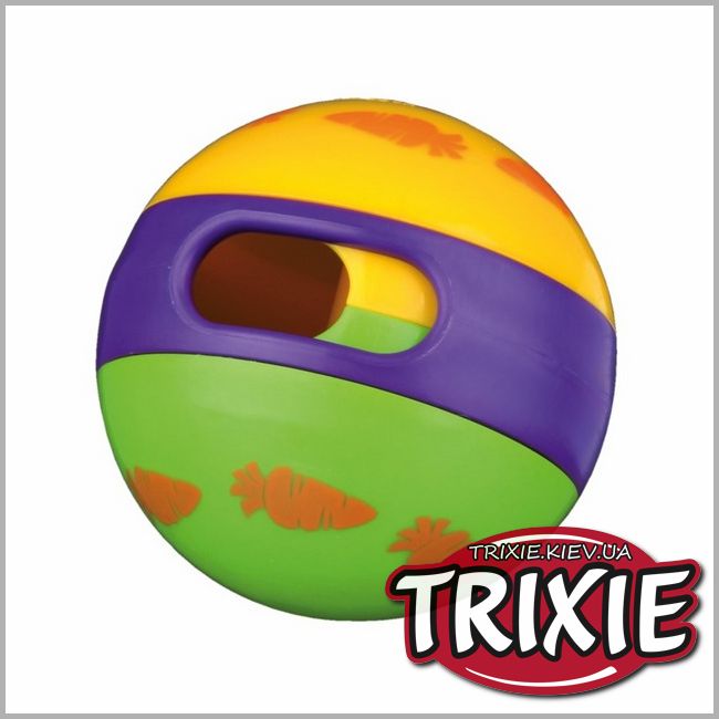 ТРІКСІ Україна - М'яч годівниця для ласощів TRIXIE для кроликів (6cm)