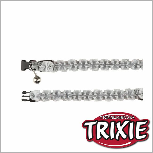 ТРИКСИ Украина - Ошейник для кошки TRIXIE - с рюшками