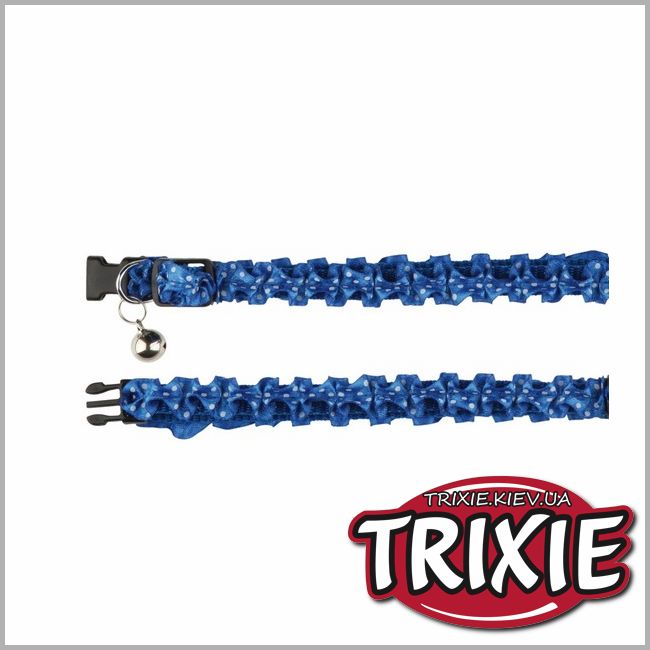 ТРИКСИ Украина - Ошейник для кошки TRIXIE - с рюшками