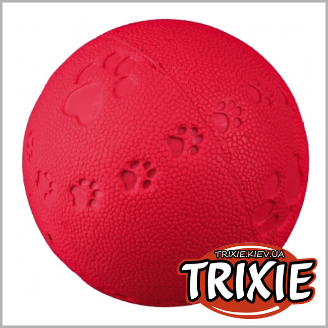 ТРИКСИ Украина - Мяч с пищалкой для собак TRIXIE (Размер: 7см)