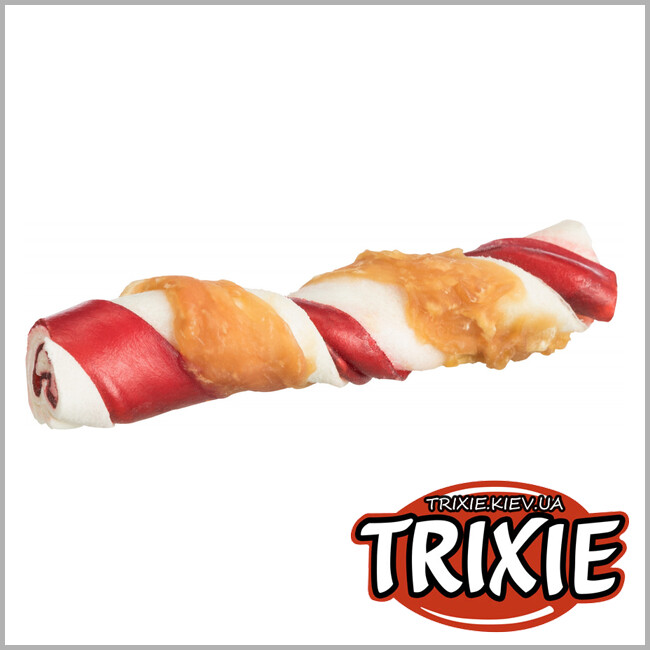 ТРИКСИ Украина - Жевательные палочки для собак TRIXIE - Denta Fun Barbecue (курица барбекю 12см *3шт / 105g)