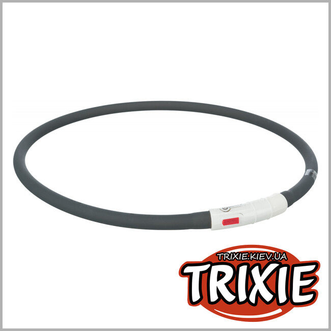 ТРИКСИ Украина - Ошейник USB Flash Light Trixie для собак (  XS-XL 70 cм / ø 10 мм )