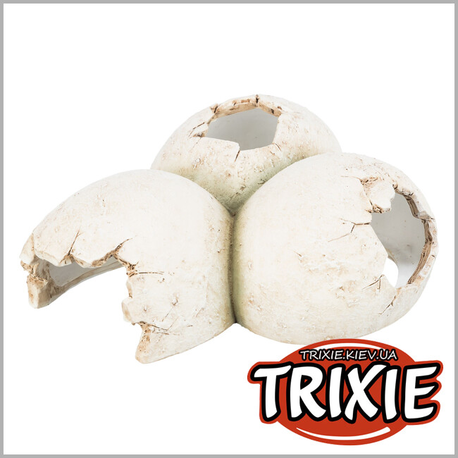 ТРИКСИ Украина - Пещера/грот Trixie 76326 "Яйца" для рептилий (полиэфирная смола), 15х6х12см