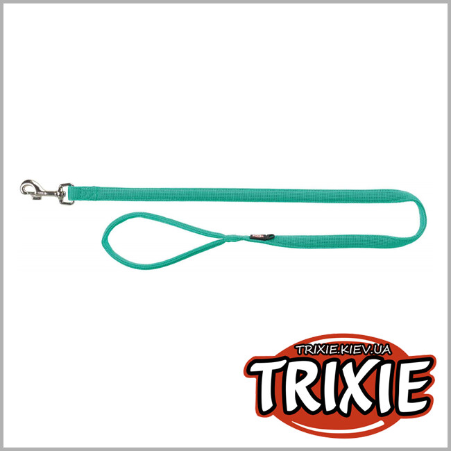 ТРИКСИ Украина - Поводок Comfort Soft-TRIXIE (Размер M-L: 1м/20мм, океан)