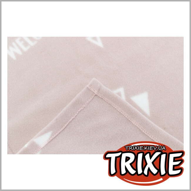ТРИКСИ Украина - Подстилка Junior-TRIXIE (флис,S–М: 100х70см,серо-коричневый)