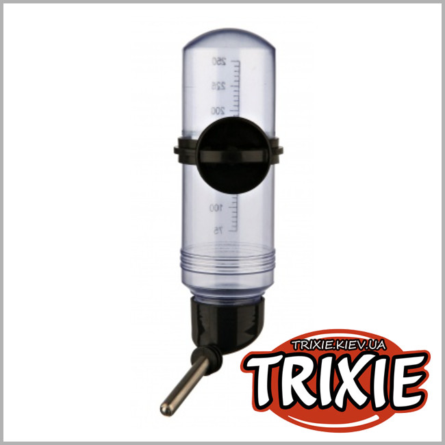 ТРИКСИ Украина - Поилка для грызунов Trixie Plastic Water Bottle (Обьем: 250мл)